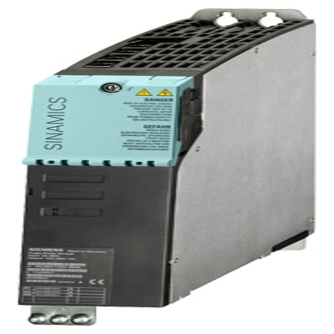 SIEMENS 6SL3420-2TE11-7AA1 SINAMICS S120 DOUBLE MOTOR MODULE INPUT: DC 600V OUTPUT: 3AC 400V, 1,7A/1,7A FRAME SIZE BOOKSIZE COMPACT INTERNAL AIR COOLING OPTIMIZED PULSE PATTERNS