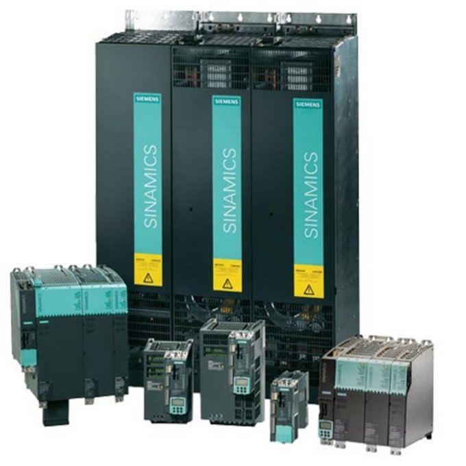 SIEMENS 6SL3325-1TG41-0AA3 SINAMICS S120 MOTOR MODULE INPUT: DC 675 - 1035V OUTPUT: 3AC 500-690V, 50/60HZ, 1025A, RATED POWER: 1000KW CHASSIS UNIT IP00 LIQUID COOLING