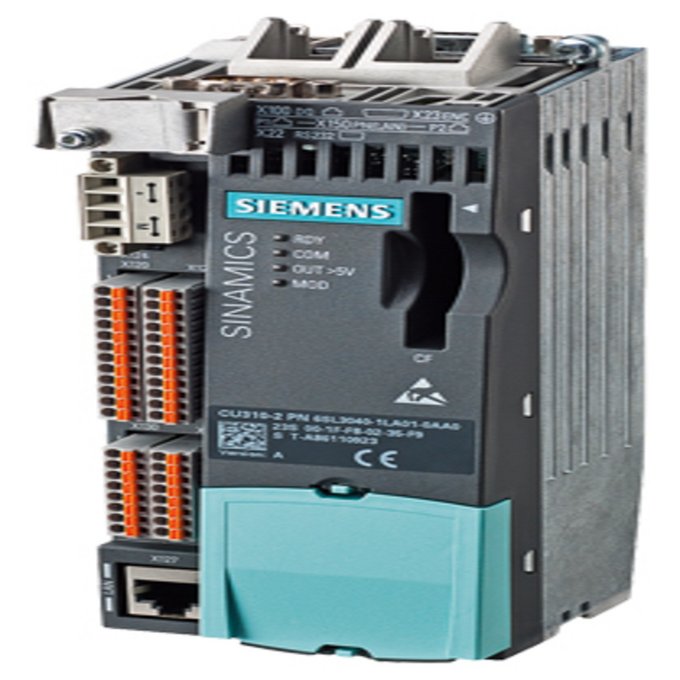 SIEMENS 6SL3040-1LA01-0AA0 SINAMICS S120 CONTROL UNIT CU310-2 PN WITH PROFINET INTERFACE WITHOUT COMPACTFLASH CARD
