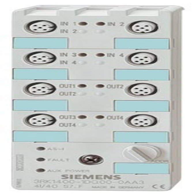 SIEMENS 3RK2400-1HQ00-0AA3 AS-INTERFACE COMPACT MOD. K60, A/B-SLAVE,DIGITAL, 8I/2O, IP67, 3 X 2 I / 2 X 1I/1O, DC 24V 8 X M12-SOCKET SPECIALLY FOR SENSORS/ACTUATORS WITH DIAGNOS
