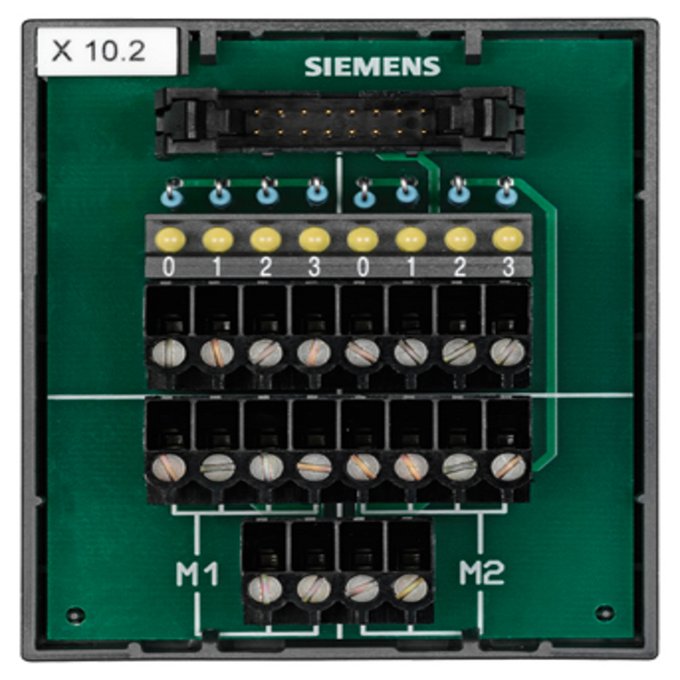 SIEMENS 6ES7924-0BB10-0BB0 TERMINAL BLOCK TP2 8 CHANNELS F. 2A-DIGITAL OUTPUT AND 2X5 MULTIPLICATION TERMINALS SORT: SPRING TERMINAL WITH LED, PACK. UNIT=1 PCS 16 POLE IDC CONNE