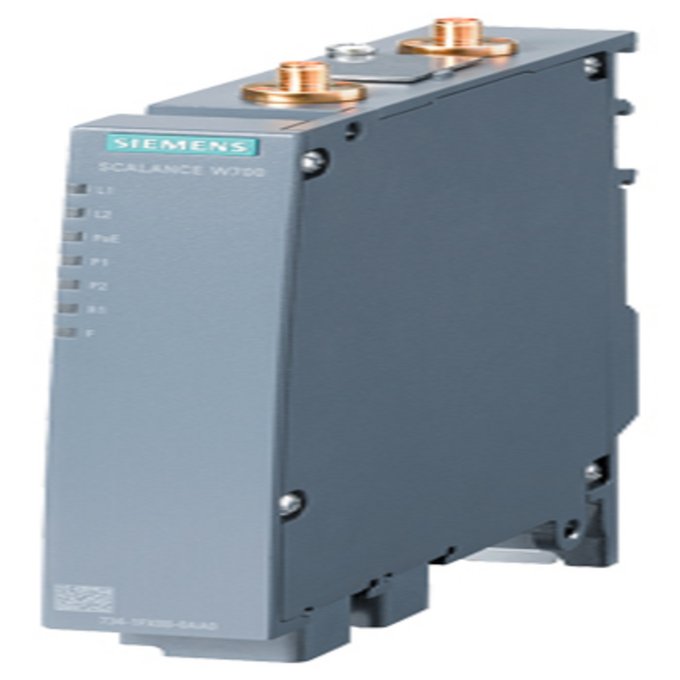 SIEMENS 6GK5774-1FX00-0AA0 IWLAN ACCESS POINT, SCALANCE W774-1 RJ45, 1 RADIO, 2 R-SMA ANTENNA CONNECTOR, IFEATURES SUPPORT VIA KEY-PLUG, IEEE 802.11A/B/G/H/N, 2,4/5GHZ, BRUTTO D