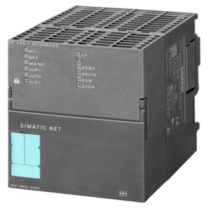 SIEMENS 6AG1343-1GX31-4XE0 SIPLUS NET CP343-1 ADVANCED WITH CONFORMAL COATING BASED ON 6GK7343-1GX31-0XE0 . FOR CONNECTING SIMATIC S7-300 CPU TO IND. ETHERNET; PROFINET IO CONTR