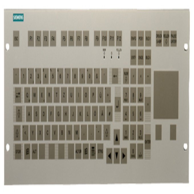 SIEMENS 6GF6710-3AE PS2 CABINET KEYBOARD GER, 19 WITH TOUCHPAD, FOR DEVICES WITH SUITABLE CONNECTOR ADDITIONAL INFORMATION, AMOUNT AND CONTENT: SEE TECHNICAL DATA