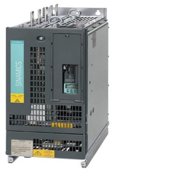 SIEMENS 6SL3315-1TE32-6AA3 SINAMICS S120 CONVERTER POWER MODULE 3PH 380-480V, 50/60HZ, 260A (132 KW) FRAME SIZE: CHASSIS LIQUID COOLING INCL. DRIVE-CLIQ CABLE AND MOUNTING PLATE