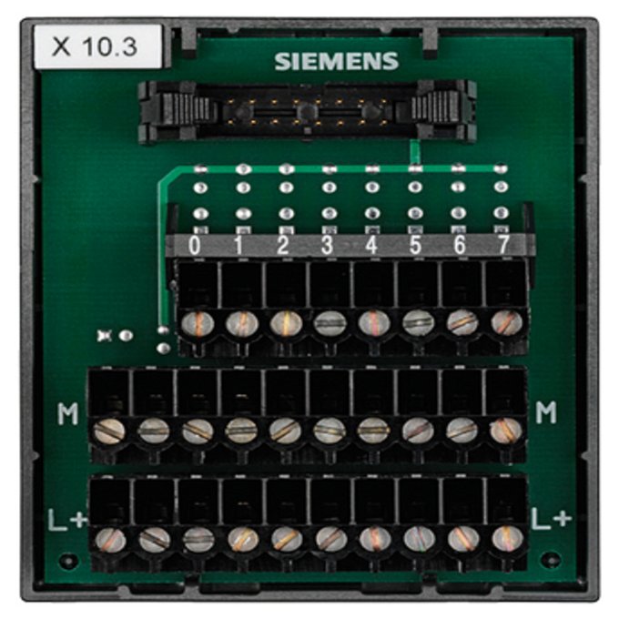 SIEMENS 6ES7924-0CA10-0AA0 TERMINAL BLOCK TP3 8 CHANNELS AND 2X10 TERMINALS FOR POTENTIAL SUPPLY SORT: SCREW TERMINAL WITHOUT LED, PACK. UNIT=1 PCS 16 POLE IDC CONNECT. FOR CABL