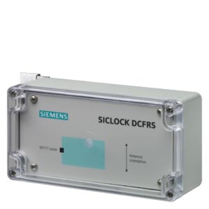 SIEMENS 2XV9450-1AR06 INDUSTR. TIME SYNCHRONISATION SICLOCK DCF77 RADIO CLOCK WITH RS232 OUTPUT AND 20 M CONNECTING CABLE FOR DIRECT CONNECTION TO COMPUTERS.