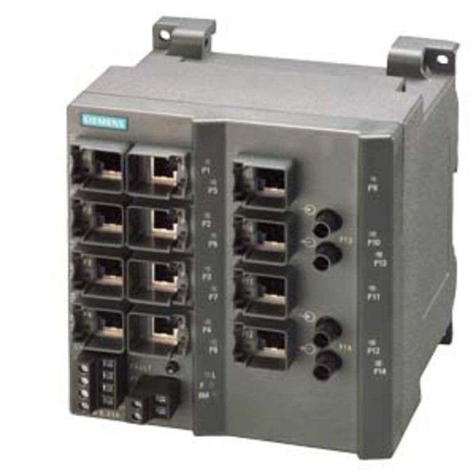 SIEMENS 6AG1212-2BB00-4AA3 SIPLUS NET SCALANCE X212-2 FOR MEDIAL STRESS WITH CONFORMAL COATING BASED ON 6GK5212-2BB00-2AA3 . MANAGED IE SWITCH, 12 X 10/100MBIT/S RJ45 PORTS, 2 X