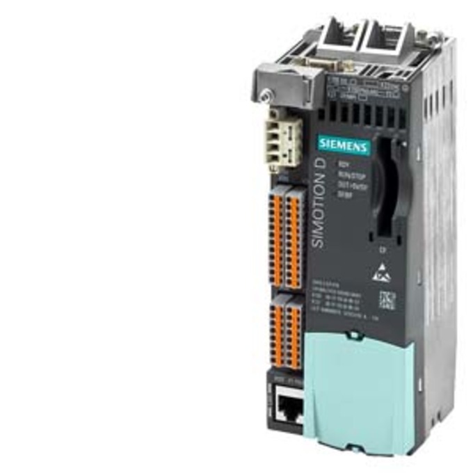 SIEMENS 6AU1410-2AD00-0AA0 SIMOTION DRIVE-BASED CONTROL UNIT D410-2 DP/PN; PROGRAMMABLE SINGLE-AXIS MOTION CONTROLLER WITH MULTI-AXIS OPTION; INTERFACES: 5 DI, 8 DI/DO, 3 F-DI, 