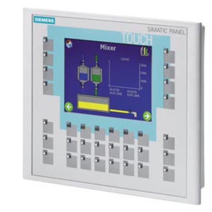SIEMENS 6AV6642-0DC01-1AX1 SIMATIC OP 177B 6 DP BLUE MODE STN DISPLAY TOUCH AND KEYS MPI-/PROFIBUS-DP PROTOCOL RS485-/RS422-/USB-  INTERFACE PRINTER INTERFACE SLOT FOR MM-CARD C