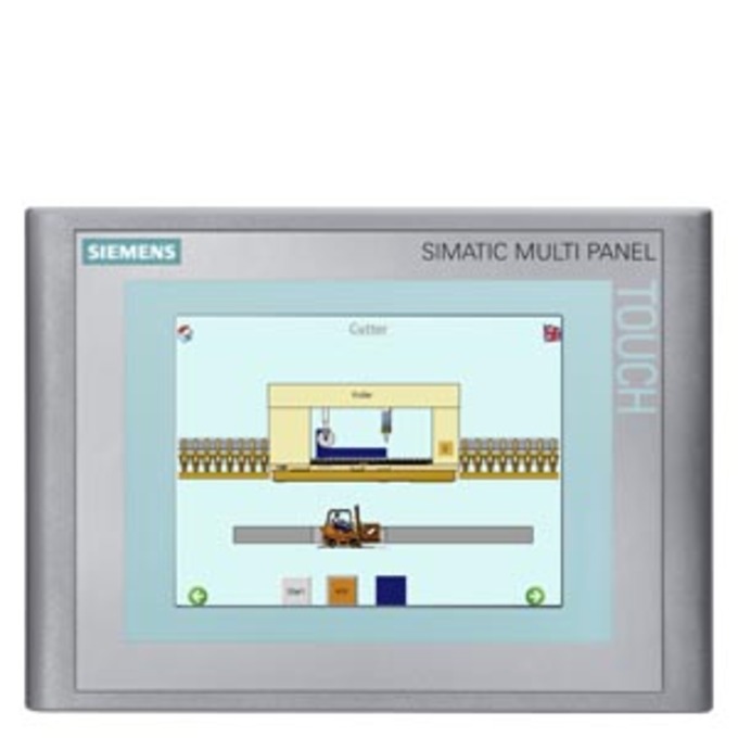 SIEMENS 6AV6642-0EA01-3AX0 SIMATIC MP 177 6 TOUCH MULTI PANEL W. RETENTIVE MEMORY 5.7 TFT DISPLAY 2 MB CONFIGURING MEMORY, CONFIGURABLE WITH WINCC FLEXIBLE 2008 COMPACT OR HIGHE