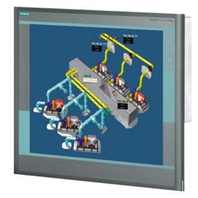 SIEMENS 6AV7861-3TA00-1AA0 SIMATIC FLAT PANEL 19T 19 INCH TOUCH TFT-DISPLAY WITH 1280X1024 PIXEL RESOLUTION 24V DC VGA, DVI-D INTERFACE, INCL. VGA-CABLE 1,8M