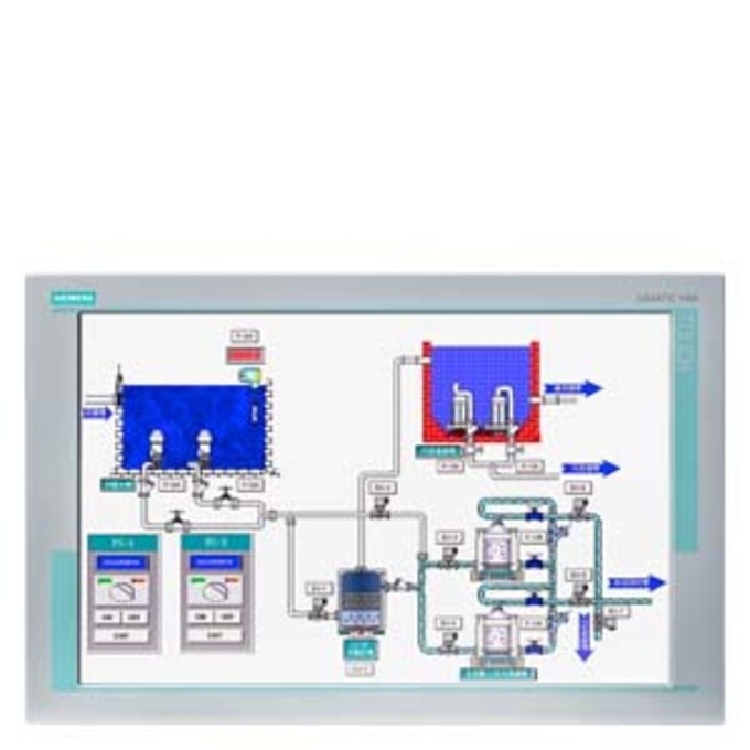 SIEMENS 6AV7862-2TA00-1AA0 SIMATIC HMI SCD1900 INDUSTRIAL OPERATING UNIT 19 INCH WIDE TOUCH SCREEN WITH 1440X900 PIXEL RESOLUTION FOR 24V DC VGA, DVI-D INTERFACE INCL. DVI-CABLE