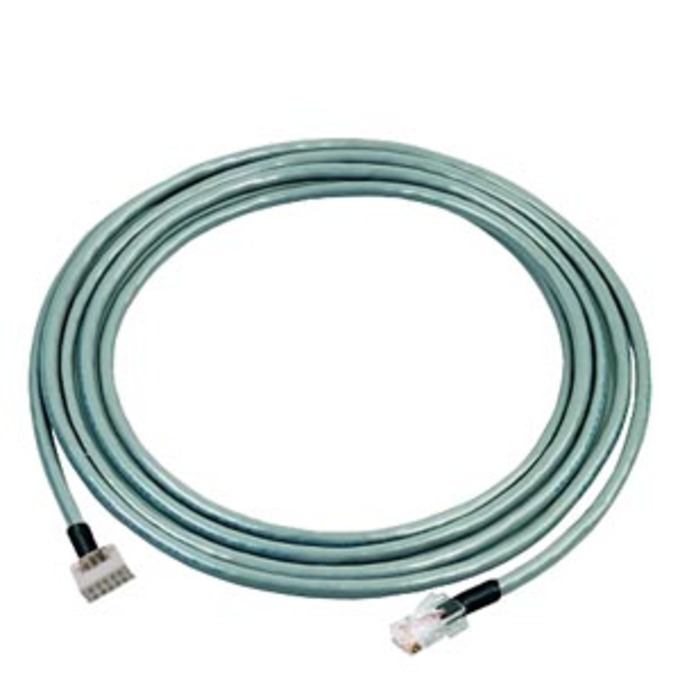 SIEMENS 6DD1684-0GH0 SIMATIC TDC SERVICE CABLE SC67 TO CONNECT TO THE CPU-SERVICE-INTERFACE 10-POLE SCREENED, LENGTH: 7M