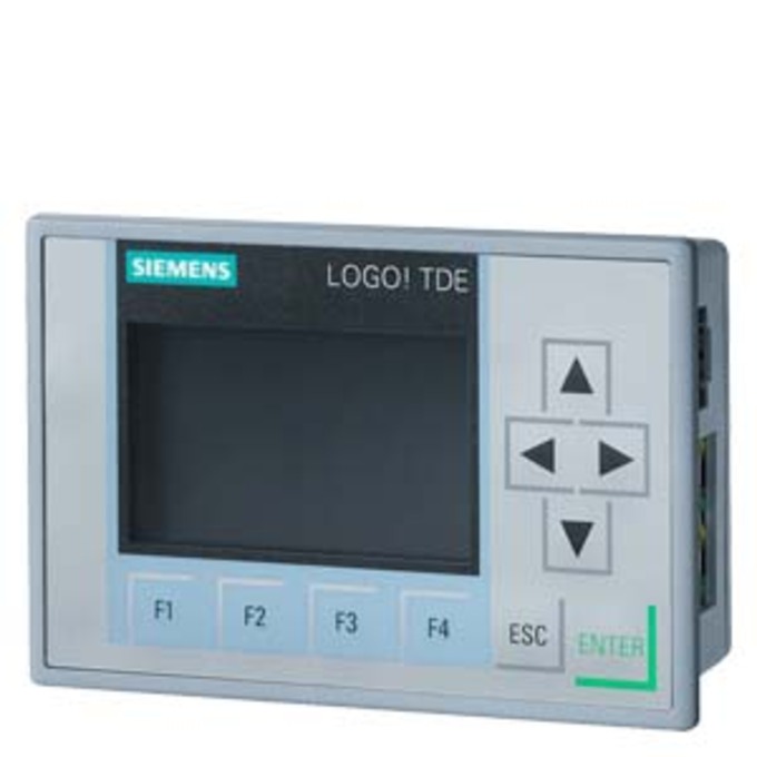 SIEMENS 6ED1055-4MH00-0BA1 LOGO! TD TEXTDISPLAY, 6 LINES, 3 BACKGROUND COLORS 2 ETHERNET PORTS ACCESSORIES, FOR LOGO! 8