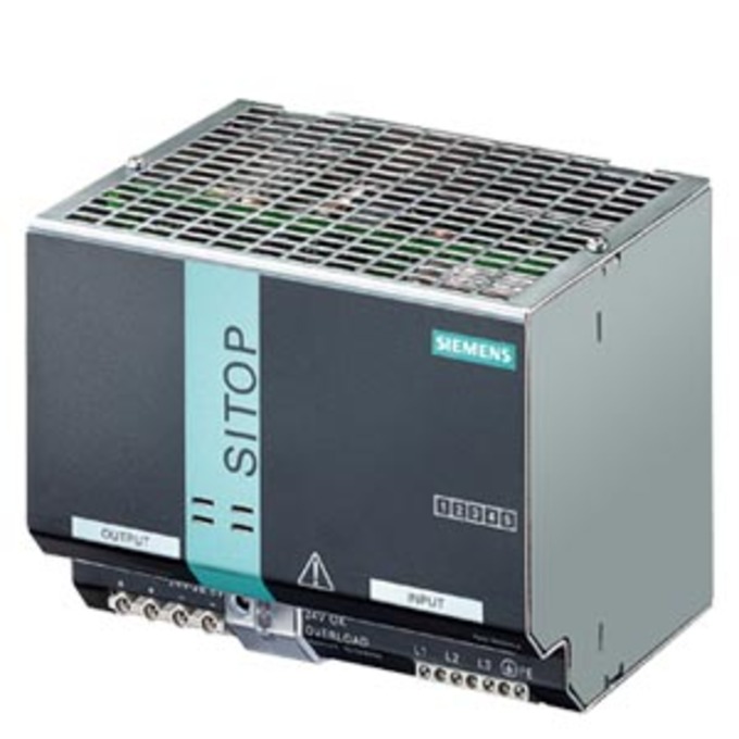 SIEMENS 6EP1336-3BA00-8AA0 SITOP MODULAR PLUS 20 STABILIZED POWER SUPPLY INPUT: 120/230 V AC OUTPUT: 24 V DC/20 A VERSION WITH COATED PCB