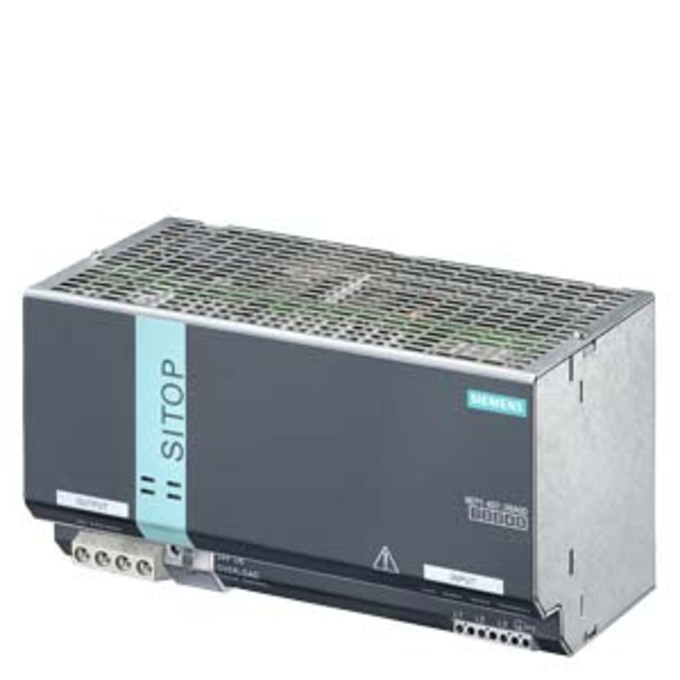SIEMENS 6EP1437-3BA00-8AA0 SITOP MODULAR PLUS 40 STABILIZED POWER SUPPLY INPUT: 400-500 V 3 AC OUTPUT: 24 V DC/40 A VERSION WITH COATED PCB