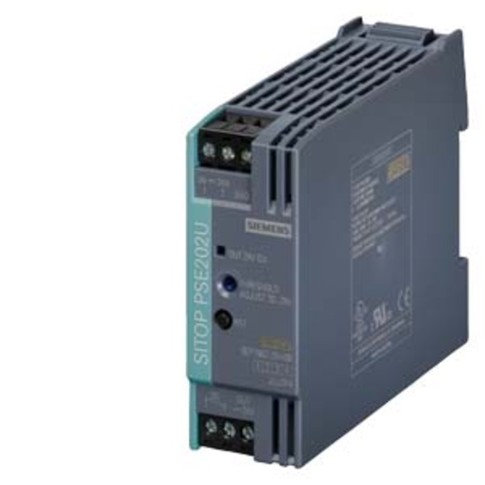 SIEMENS 6EP1962-2BA00 SITOP PSE202U NEC CLASS 2 REDUNDANCY MODULE INPUT/OUTPUT: 24 V DC FIT FOR DECOUPLING OF 2 SITOP POWER SUPPLY MODULES OUTPUT POWER LIMITED <100 VA