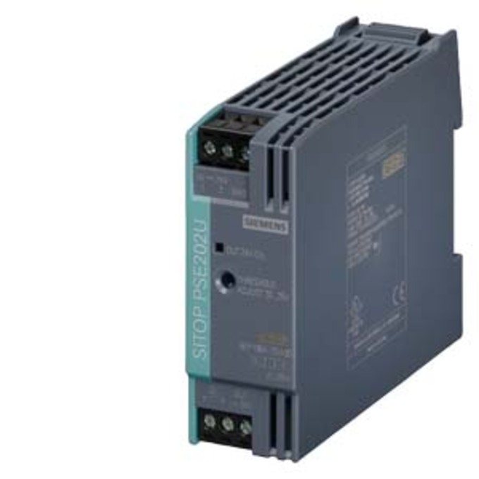 SIEMENS 6EP1964-2BA00 SITOP PSE202U 10A REDUNDANCY MODULE INPUT/OUTPUT: 24 V DC FIT FOR DECOUPLING OF 2 SITOP POWER SUPPLY MODULES WITH 5 A  MAX. OUTPUT CURRENT EACH