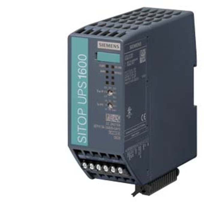 SIEMENS 6EP4134-3AB00-0AY0 SITOP UPS1600 10A UNINTERRUPTIBLE POWER SUPPLY INPUT: 24 V DC OUTPUT: 24 V DC/10 A