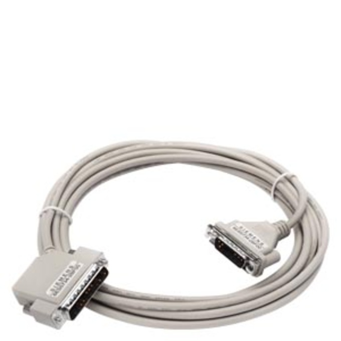 SIEMENS 6ES5734-2BF00 SIMATIC S5, 734-2 CONNECTION CABLE FOR PG 7.. AND S5-90U TO S5-155U 5 M