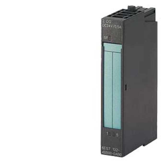 SIEMENS 6ES7132-4HB01-0AB0 SIMATIC DP, 5 ELECTRON. MODULES FOR ET 200S, 2 DO RELAY 24V DC - 230V AC/5A,15 MM WIDTH FIRST-UP SIGNAL WITH LED SF (GROUP FAULT), 5 PIECES PER PACKAG
