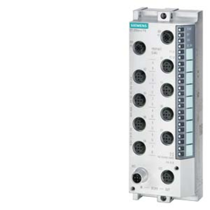 SIEMENS 6ES7141-6BH00-0AB0 SIMATIC DP, ET 200ECO PN, 16 DI 24V DC; 8 X M12, DOUBLE-ASSIGNEMENT; DEGREE OF PROTECTION IP67