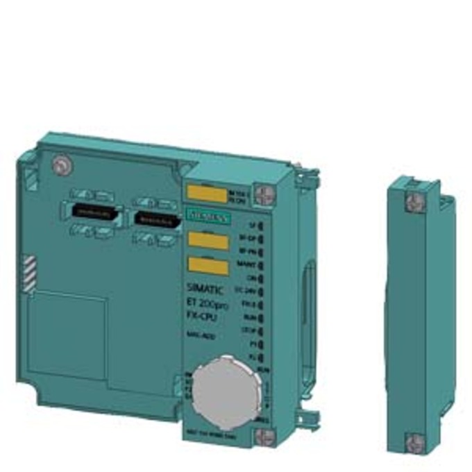 SIEMENS 6ES7154-8FX00-0AB0 SIMATIC DP, IM 154-8FX PN/DP CPU FOR ET200PRO, 1,5MB WORKING MEMORY, INT. PROFINET IF, INT.PROFIBUS DP MASTER/SLAVE IF PROT. IP65/67, MMC REQUIRED