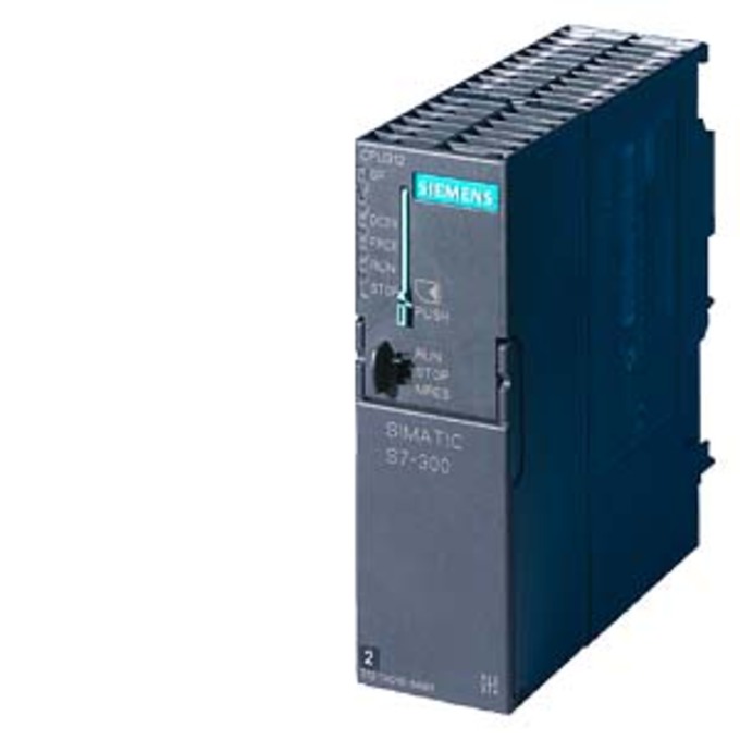 SIEMENS 6ES7312-1AE14-0AB0 SIMATIC S7-300, CPU 312 CENTRAL PROCESSING UNIT WITH MPI, INTEGR. POWER SUPPLY 24 V DC, WORK MEMORY 32 KB, MICRO MEMORY CARD REQUIRED