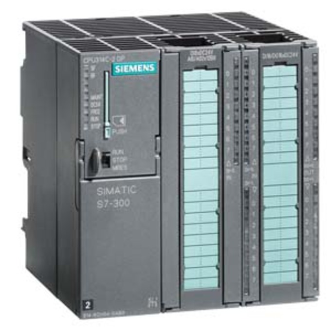 SIEMENS 6ES7314-6CH04-0AB0 SIMATIC S7-300, CPU 314C-2 DP COMPACT CPU WITH MPI, 24 DI/16 DO, 4 AI, 2 AO, 1 PT100, 4 HIGH-SPEED COUNTERS (60 KHZ), INTEGRATED DP INTERFACE, INTEGR.