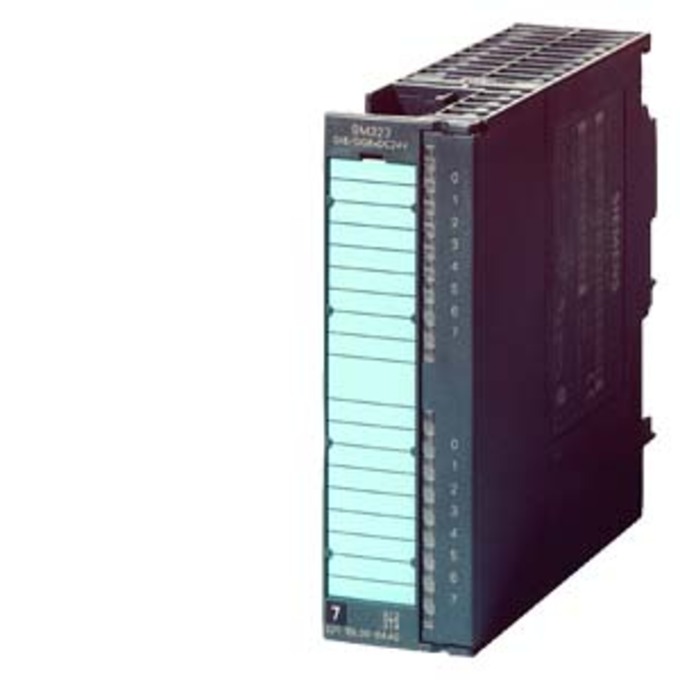 SIEMENS 6ES7323-1BH01-0AA0 SIMATIC S7-300, DIGITAL MODULE SM 323, ISOLATED, 8DI AND 8DO, 24 V DC, 0.5 A TOTAL CURRENT 2A, 1X 20-POLE