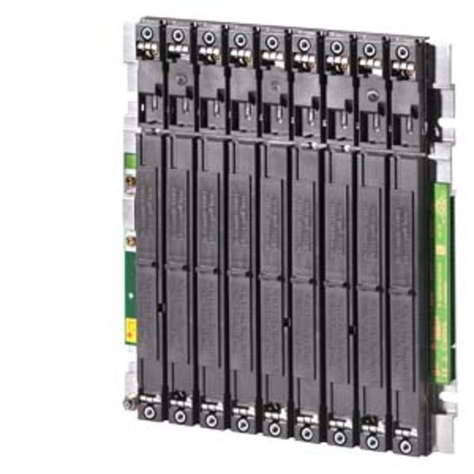 SIEMENS 6ES7400-1JA01-0AA0 SIMATIC S7-400, RACK UR2, CENTRAL AND DISTRIBUTED WITH 9 SLOTS, 2 REDUNDANT PS CAN BE PLUGGED IN