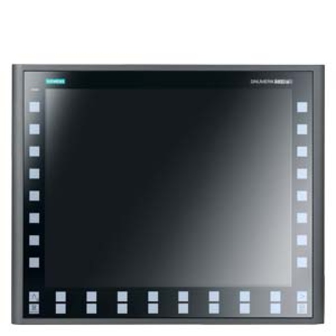 SIEMENS 6FC5303-0AF13-0AA0 SINUMERIK OPERATOR PANEL FRONT OP 019, 19 TFT (1280X1024) WITH CAPACITIVE KEYS