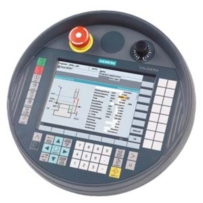 SIEMENS 6FC5403-0AA20-0AA1 SINUMERIK HANDHELD TERMINAL HT 8 THIS PRODUCT CONTAINS ITEMS SUPPLIED BY THIRD PARTIES AND MAY ONLY BE RESOLD IN CONDITIONS WHERE THE SAME PROTECTION 