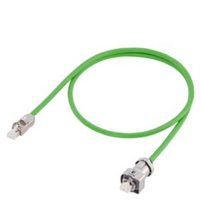 SIEMENS 6FX5002-2DC10-2AA0 SIGNAL CABLE, PREASSEMBLED TYPE: 6FX5002-2DC10 (SINAMICS DRIVE CLIQ) CONNECTOR IP20/IP67, WITH 24 V MOTION-CONNECT 500 LENGTH (M) = 100