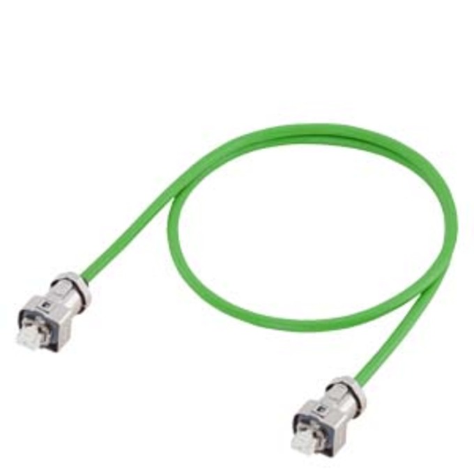 SIEMENS 6FX5002-2DC20-2AA0 SIGNAL CABLE, PREASSEMBLED TYPE: 6FX5002-2DC20 (SINAMICS DRIVE CLIQ) CONNECTOR IP67/IP67, WITH 24 V MOTION-CONNECT 500 LENGTH (M) = 100