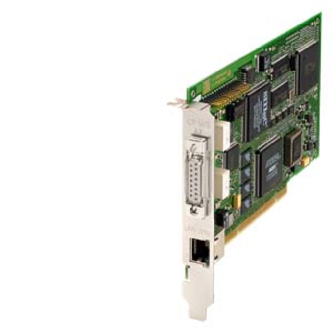 SIEMENS 6GK1161-3AA01 COMMUNICATION PROCESSOR CP 1613 A2 PCI CARD (32BIT;33MHZ/66MHZ; 3.3V/5V UNIVERSAL KEY) FOR CONNECTION TO IND. ETHERNET (10/100MBIT/S) WITH ITP AND RJ 