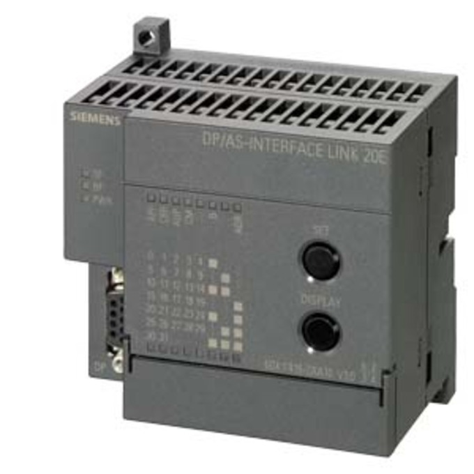 SIEMENS 6GK1415-2AA10 SIMATIC NET, DP/AS-INTERFACE LINK 20 E ; GATEWAY PROFIBUS-DP / AS-INTERFACE ACC. TO AS-INTERFACE SPEC. V3.0 IN PROTECTION MODE IP20.