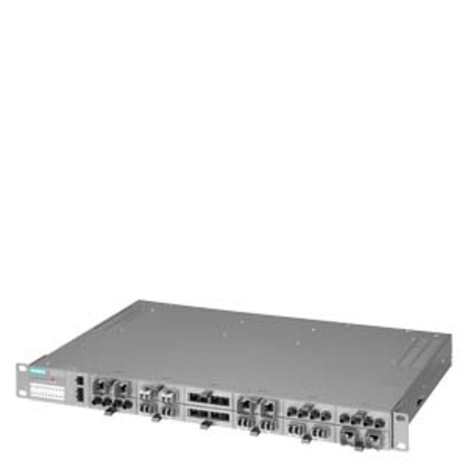 SIEMENS 6GK5324-0GG00-1CR2 SCALANCE XR324-12M TS; MANAGED IE SWITCH, 19 RACK; POWER SUPPLY 24V DC; PORTS FRONTSIDE; 12 X 100/1000MBIT/S  2-PORT- MEDIA MODULES, ELECTRCAL ODER OP