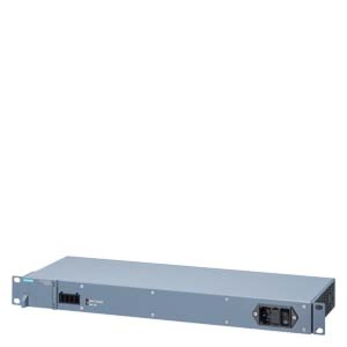 SIEMENS 6GK5598-1AA00-3AA0 SCALANCE PS598-1 POWER SUPPLY 300 WATT INPUT: AC 85-264 V, INLET CONN. FOR NON-HEATING APPARATUS OUTPUT: DC 24 V TERMINALS OR FOR DIRECT CONNECTING TO