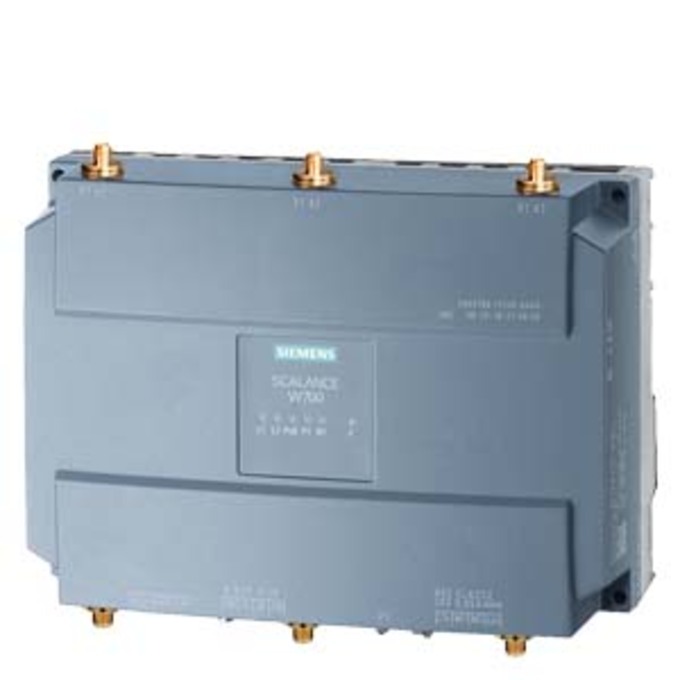 SIEMENS 6GK5788-2FC00-0AA0 IWLAN ACCESS POINT, SCALANCE W788-2 RJ45, 2 RADIOS, 6 R-SMA ANTENNA CONNECTOR, IFEATURES SUPPORT VIA KEY-PLUG, IEEE 802.11A/B/G/H/N, 2,4/5GHZ, BRUTTO 