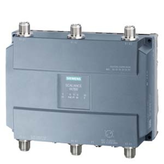 SIEMENS 6GK5788-2GD00-0AA0 IWLAN ACCESS POINT, SCALANCE W788-2 M12, 2 RADIOS, 6 N-CON ANTENNA CONNECTOR, IFEATURES SUPPORT VIA KEY-PLUG, IEEE 802.11A/B/G/H/N, 2,4/5GHZ, BRUTTO 4
