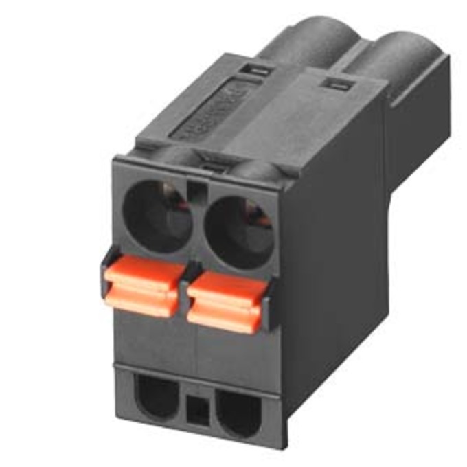 SIEMENS 6GK5980-0BB10-0AA5 SPRING TYPE TERMINAL BLOCK 2-PIN FOR SIGNAL CONTACT 24VDC; SCALANCE X/W/S/M; SPARE PART; 2-POLE SPRING-LOAD TERMINAL BLOCK FOR SIGNAL CONTACT (24V DC)
