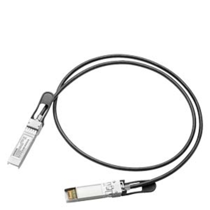 SIEMENS 6GK5980-3CB00-0AA2 IE CABLE SFP+/SFP+ 2M; PREASSEMBLED IE CABLE WITH SFP-PLUS CONNECTORS; LENGTH: 2M; 1 PACK = 1 PIECE