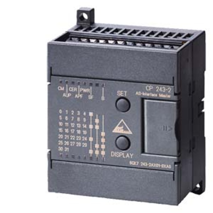 SIEMENS 6GK7243-2AX01-0XA0 SIMATIC NET, CP 243-2 COMMUNICATIONS PROCESSOR FOR CONNECTION OF A SIMATIC S7-22X TO AN ASI-INTERFACE WITH MASTER PROFILE M0E/M1E ACC. EXTENDED ASI-SP