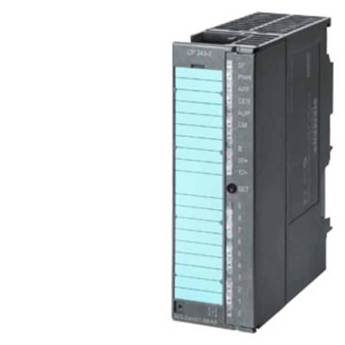 SIEMENS 6GK7343-2AH01-0XA0 SIMATIC NET, CP 343-2 COMMUNICATION PROCESSOR FOR CONNECTING SIMATIC S7-300 AND ET200M TO AS-INTERFACE ACCOR. AS-INTERFACE SPEC. V3.0