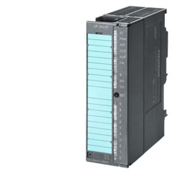 SIEMENS 6GK7343-2AH11-0XA0 SIMATIC NET, CP 343-2P COMMUNICATION PROCESSOR FOR CONNECTING SIMATIC S7-300 AND ET200M TO AS-INTERFACE CONFIGURABLE WITH STEP 7 ACCOR. AS-INTERFACE S