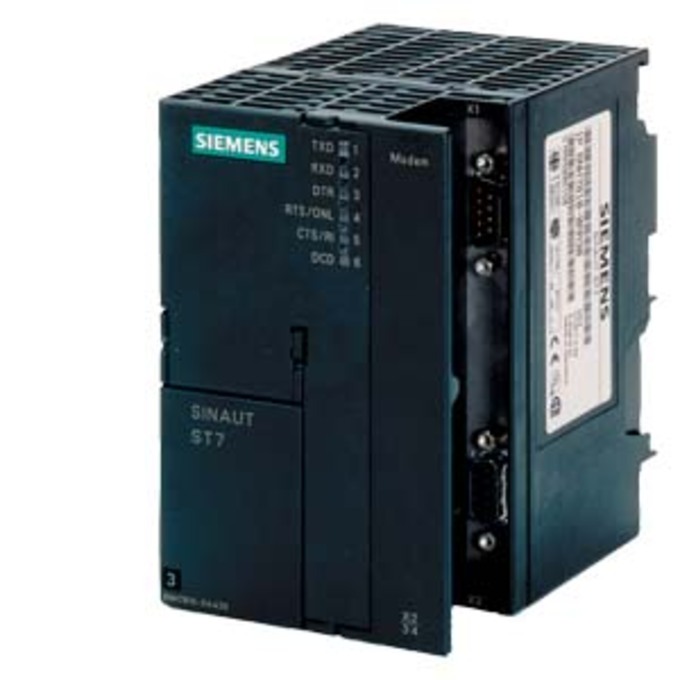 SIEMENS 6NH7810-0AA30 SINAUT ST7, MD3 DIALLING MODEM FOR ANALOG TELEPHONE NETWORK, WITH RS232/RS485 INTERFACE; MAX. 33.600 BIT/S; CAN ALSO BE USED AS DEDICATED LINE MODEM; 