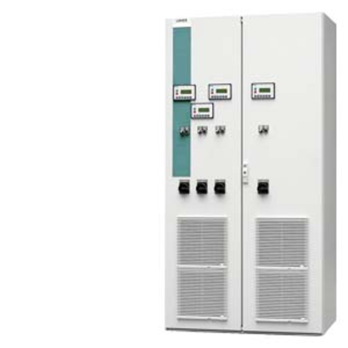 SIEMENS 6SE0143-1KA15-5AA5 DYNAVERT T 2X3A-85400-002 3AC 230-500V, TN/TT 50/60 HZ TYP.MOTOR POWER 2,2KW (400V) ONE INVERTER MOUNTED TO CABINET HWD=2000*606*605 MM, IP21, AIR- CO