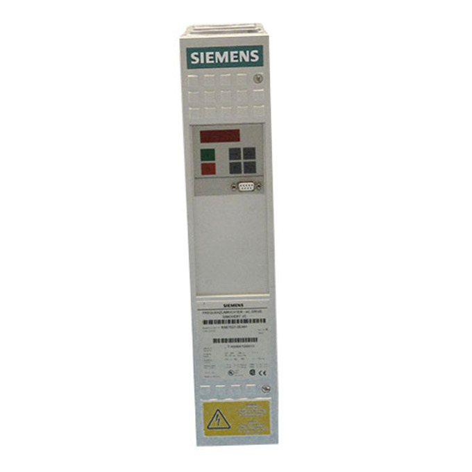 SIEMENS 6SE7021-0EA61 SIMOVERT Masterdrives Vector Control Umrichtergerät Kompaktgerät, IP20 3AC 380-480V, 50/60Hz, 10,2A Typleistung: 4kW Dokumentation auf CD-ROM